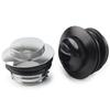 Motorcycle Left Hand Thread Fuel Tank Gas Cap Cover For 1982-2017 Harley Davidson Touring Sportster Dyna Softail