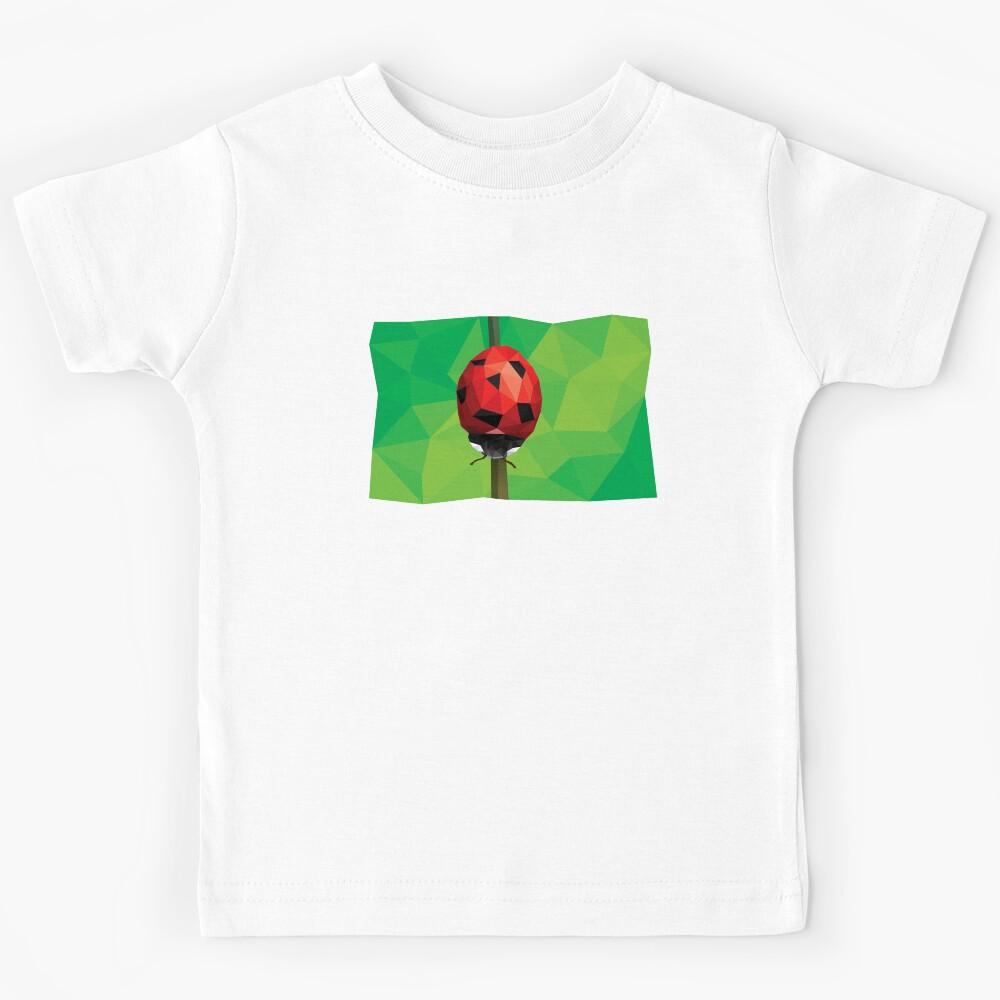 Low Poly Lady Bug Kids T-Shirt 160