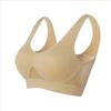 Sømløs Mesh Dame Sports BH Fitness Gym Løpeundertøy Støtsikker BH Trådløs 6XL Plus Size Pustende Yoga BH