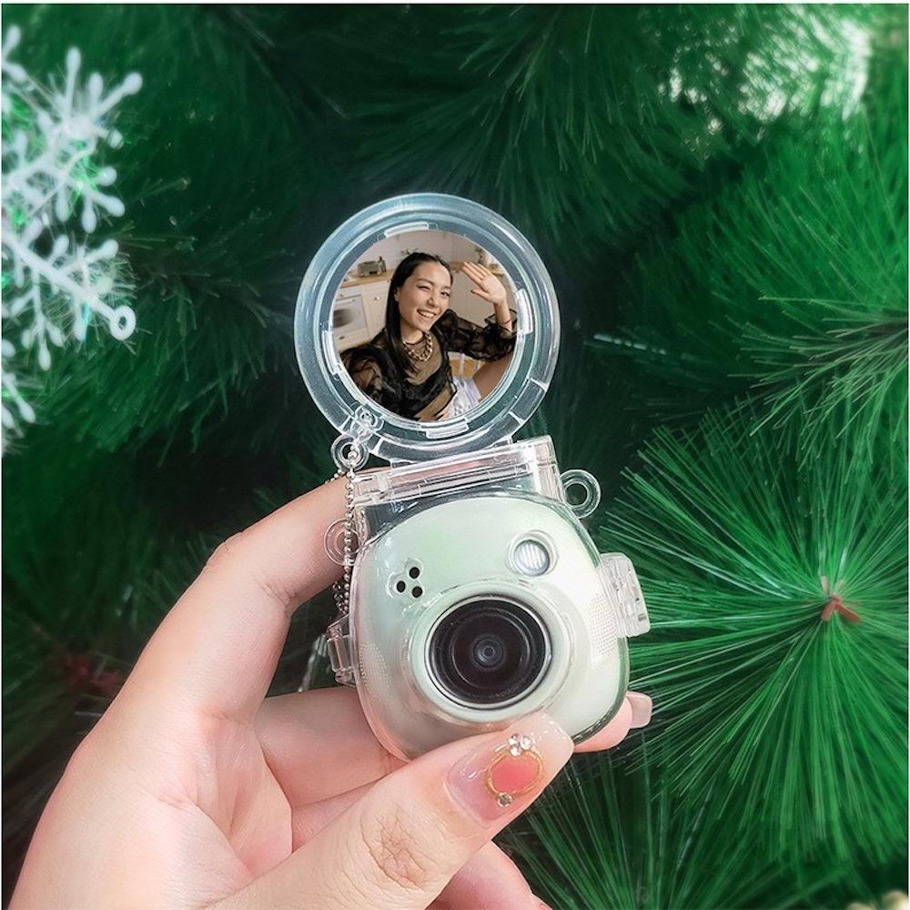 [Film Lab] Instax Pal Transparent Case with Selfie Mirror Camera Protective Case CAA36