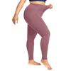 Women Workout Out Pocket Leggings Fitness Plus-size Sports Running Yoga Trousers