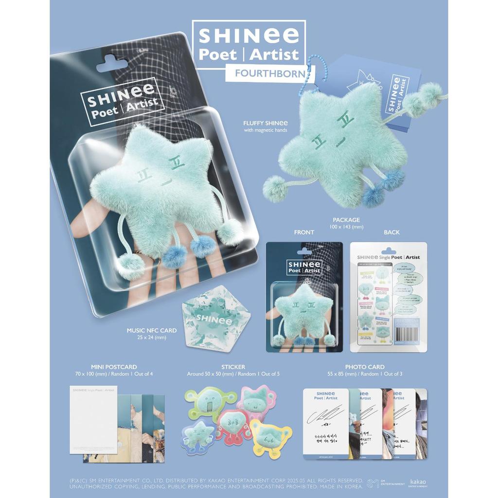 SHINee SINGLE [Poeta | Artysta] (PIERWSZY, DRUGI, TRZECI, CZWARTY, MAKNAE VER.)  (Korzyść online)