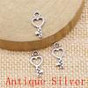 Classic Key Shaped Charms Pendant For Bracelet Necklace Jewelry Making Craft Findings