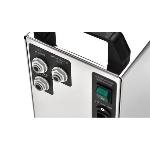 Dystrybutor wody - ICH-ZAPFE.DE - Zewnętrzny karbonator 40L - 40L/h - Kompaktowa konstrukcja - Elektryczny