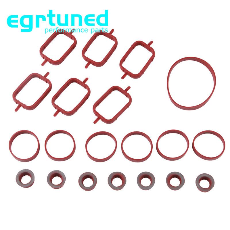 6 x 33mm Dichtungssätze für BMW N52 N54 N55 M57 Ansaugkrümmer OE 11617800585 3.0L 325i 330i 335i 525i 530i X3 X5