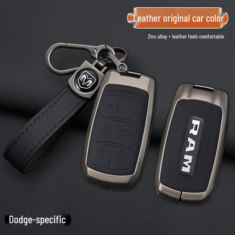 GMC Dodge Ram T-Rex RAM Long Horn Key Cover & Challenger Bag Korando Buckle