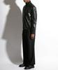 Seuteulaikeu Elegant Pintuck Trousers (Black)