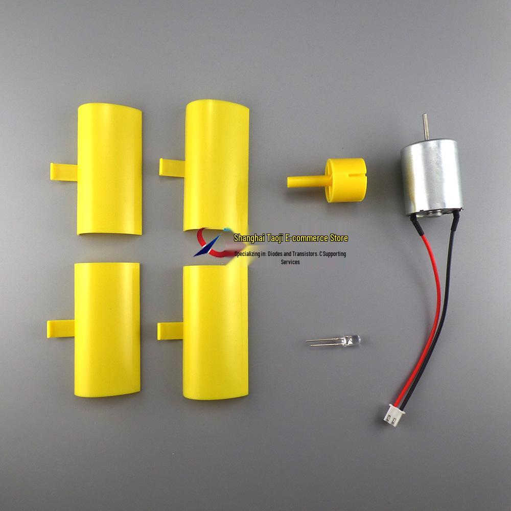Vertical Axis Micro Wind Turbine for DIY Power Generation
