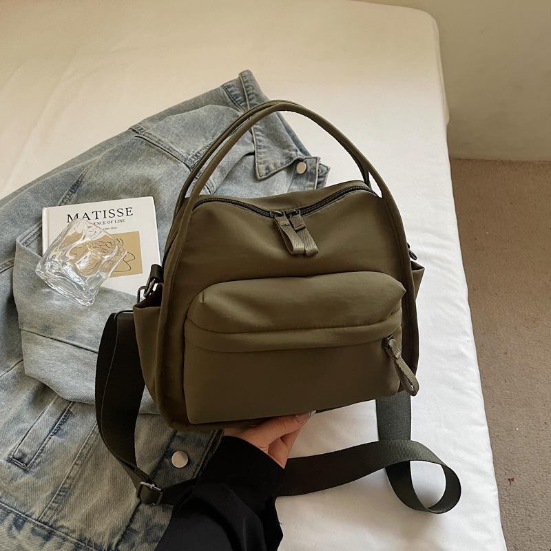 New Simple and Lightweight Casual Bag Stylish and Simple Oxford Cloth Women's Messenger Bag Shoulder Portable Commuter Bag