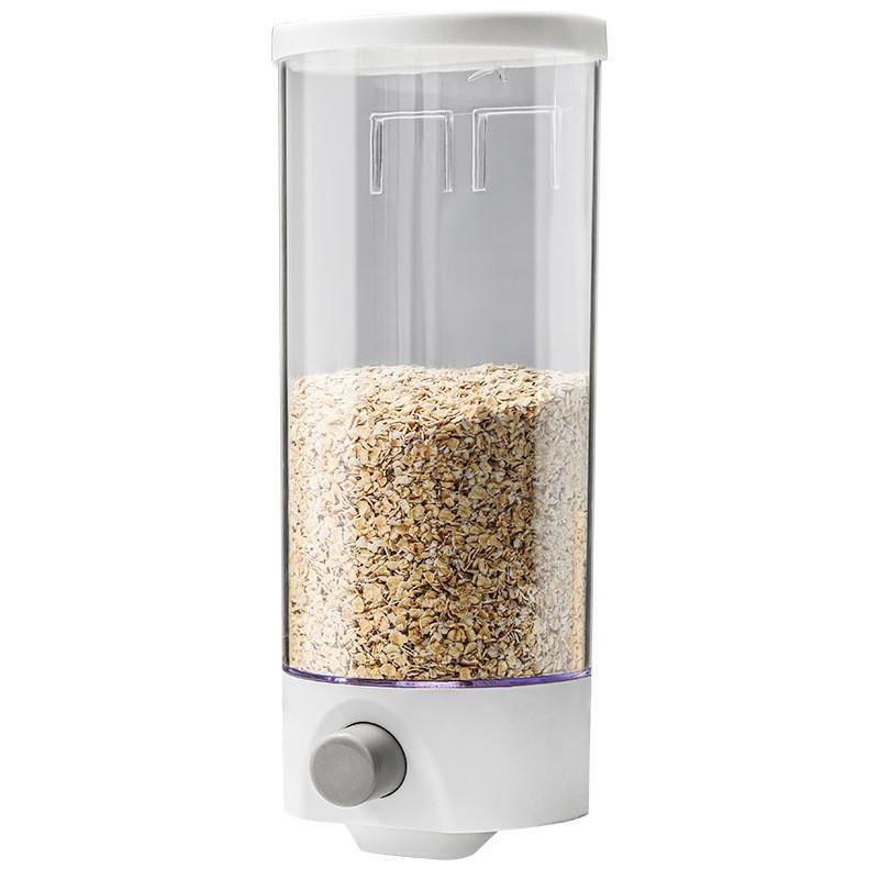 Sagit Kitchen,Food,Storage,Easy,Press,Container,Cereal,Dispenser,Wall,Mounted