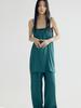 BOMNAL BOUTIQUE Leopard Pants _ Deep Green
