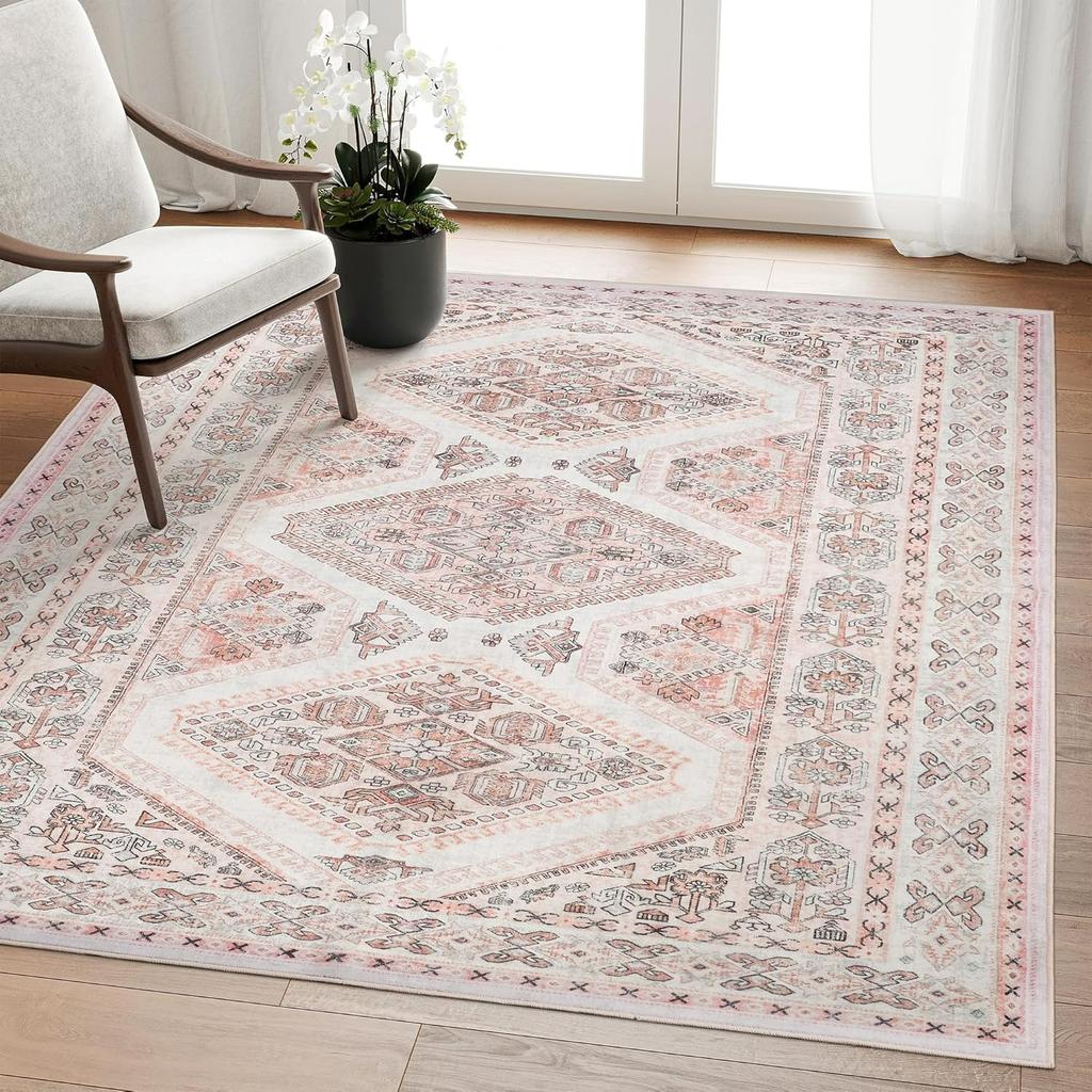 Vintage Stammes Wohnzimmer Teppich Fleckenabweisend Zuhause Flur Balkon Badematte Rutschfest Salon Sofa Boden Große Fläche Dekor Teppiche