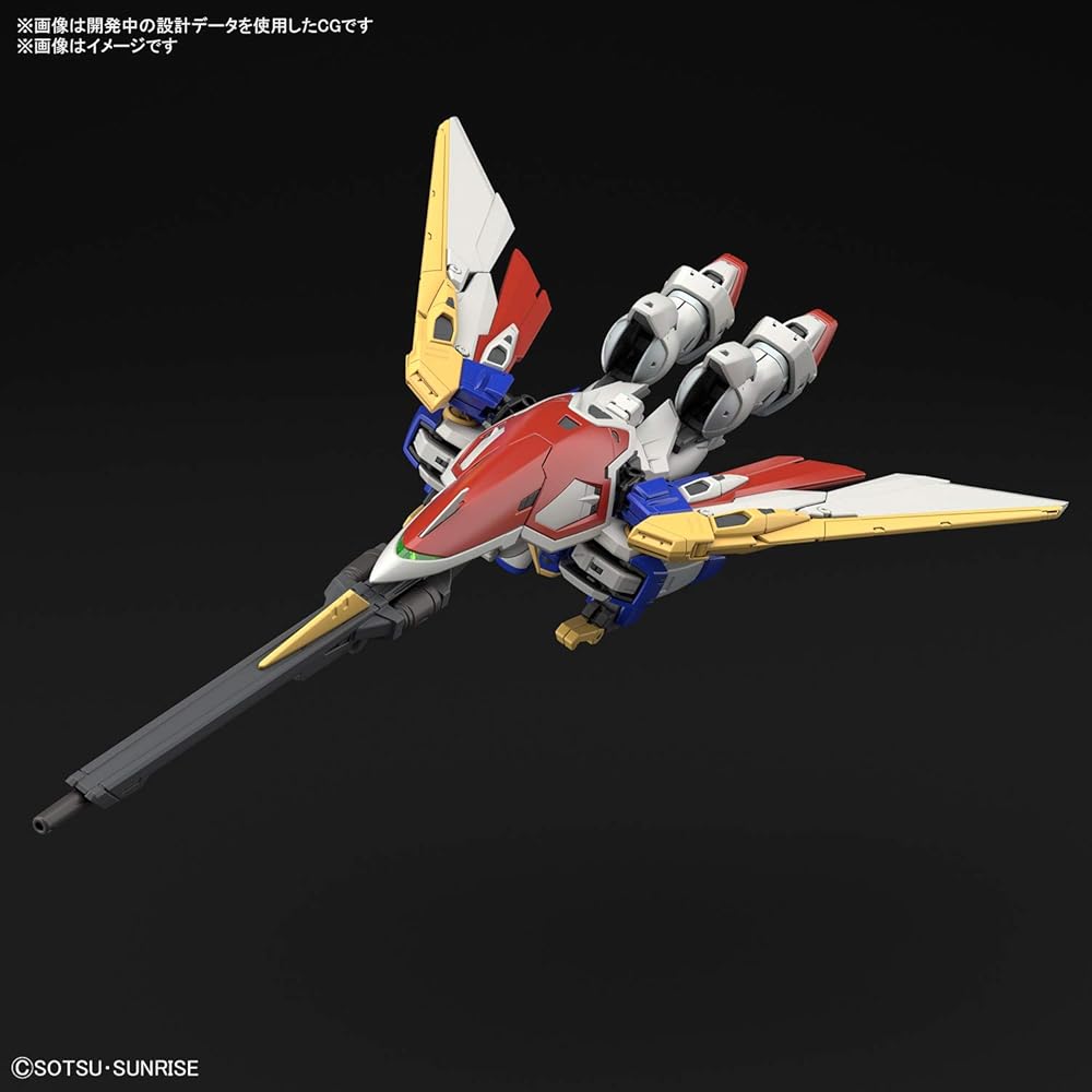 Bandai Spirits RG Gundam Wing 1/144 Scale Model Kit Pre-painted Assembly Required Plastic Model