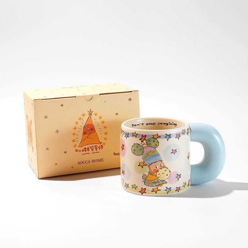 Керамическая кружка Starmen: Большая кружка для кофе и подарков для пары Default