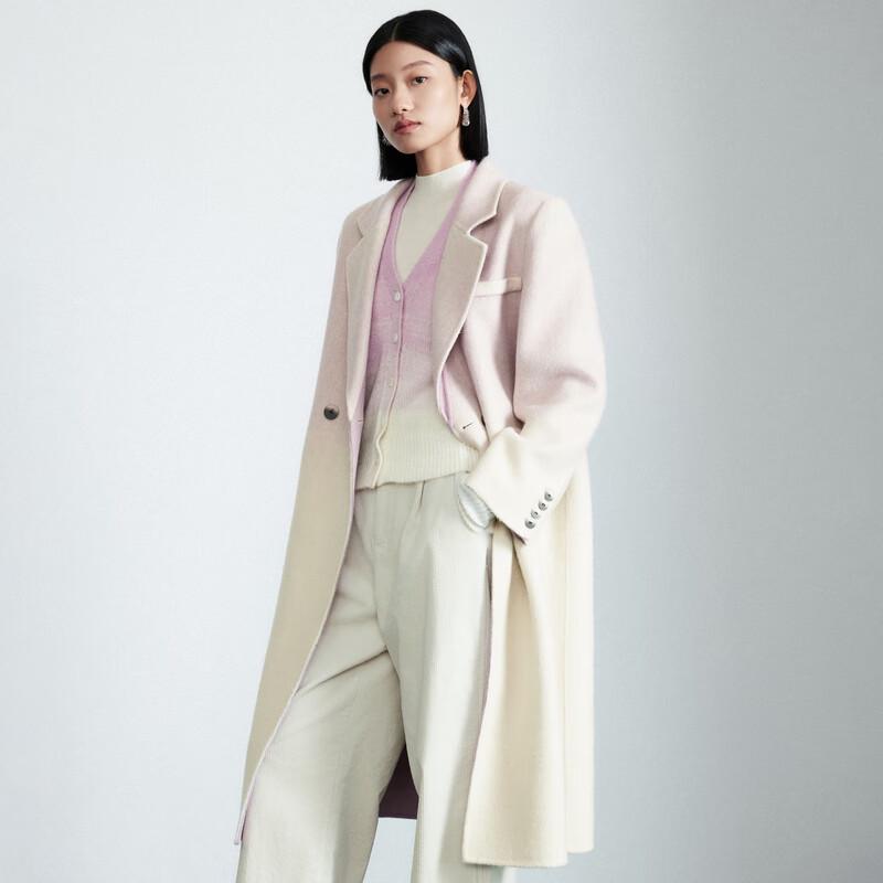 

Sancai Wool Blend Loose-Fit Long Sleeve Coat L