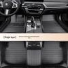 Full Coverage Genuine Leather Starry Sky Car Floor Mats - Double Layered for Thousands of Models