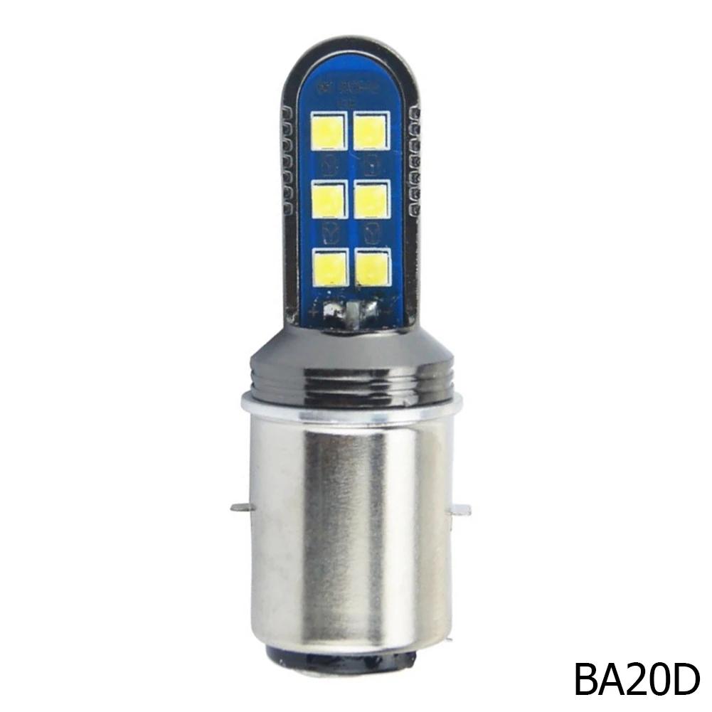 H4 LED Motorcycle Headlight BA20D P15D LED Bulbs Hi/Lo Beam Day Running Lamp LED Spotlight Dual Color Motor Accessories