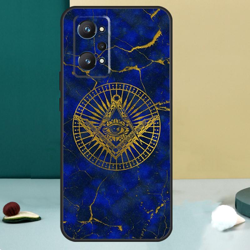 

Pyramid Eye Symbol For Realme 13 12 10 11 14 Pro Plus GT 6 5 6T GT7 Pro C55 C53 C51 C21Y C25S C75 C67 C61 Case Realme 12 Pro