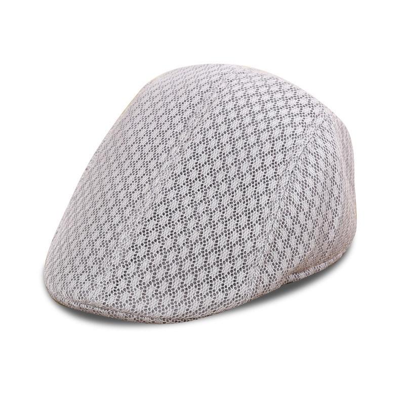 Elegant And Timeless Summer Mens Breathable Mesh Beret For Effortless Style