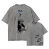 Anime 'Jujutsu Kaisen' T-shirt Loose Vintage Washed Satoru Gojo T-shirt