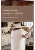 2026 Flip-Top Double Bin Trash Can with Wheels, Lid, for Home, Living Room, Bedroom & Bathroom.