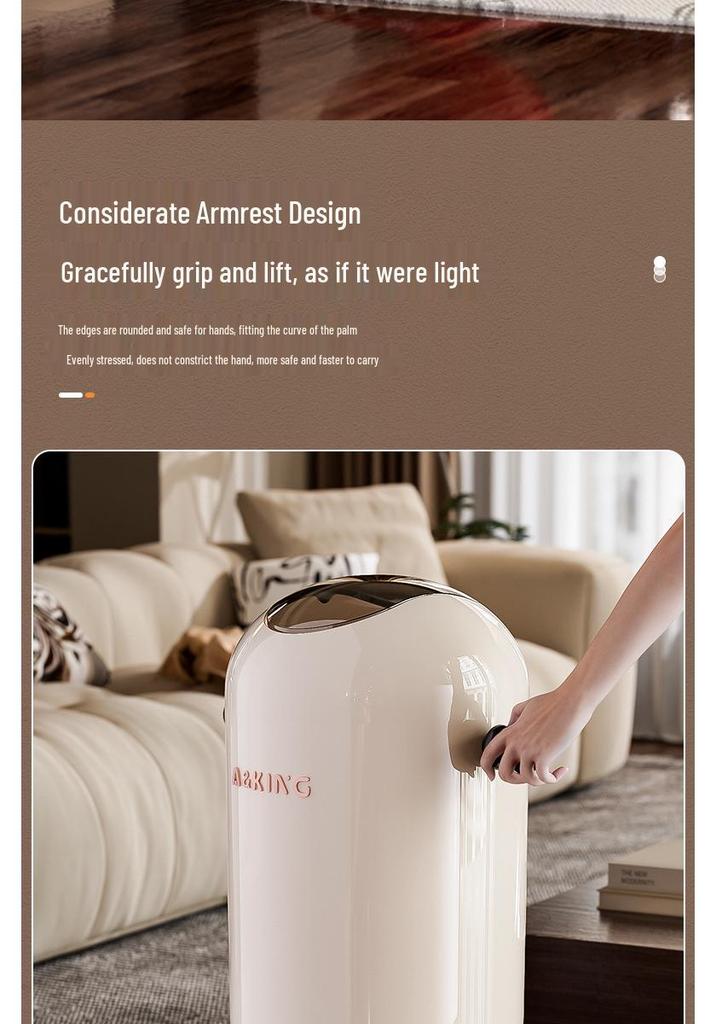 2026 Flip-Top Double Bin Trash Can with Wheels, Lid, for Home, Living Room, Bedroom & Bathroom.