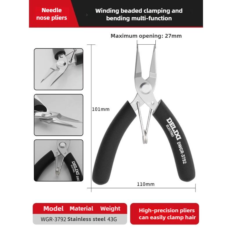 

Portable Mini Pliers Jewelry Diy Tool Pliers Multipurpose Universal Wire Cutter Repair Manual Tools Household Hand Tools