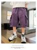 Boys' shorts summer thin 2026 new style big boys' summer clothes boys' casual loose children's workwear five quarter pants