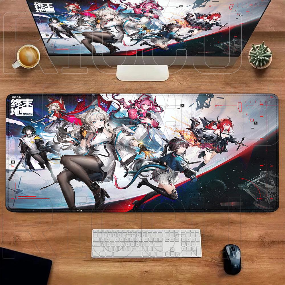HD Printing Arknights Endfield Perlica Mouse Pad XXL Game Nonslip Natural Rubber Gaming Large Desktop Office Desk Mat carpet