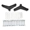 Trailer Shackle Kit Metal High Strength Enhanced Performance Trailer Axle Shackle Kit for 3500 To