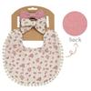 Baby Flower Bibs & Headbands Bow Nylon Hairbands Double Side Saliva Towel Feeding Burp Cloth Scarf Boys Girls Headwear