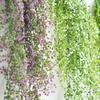 80CM Artificial Admiralty Willow Wall Hanging Plant Fake Vine Artificial Hanging Plant Home Garden Wall Decoration Fake Flowers