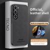 Luxury Business Leather Soft Frame Magnetic Cover For Infinix Tecno Spark 40 Pro Plus Spark40Pro+ Phone Cases Capa