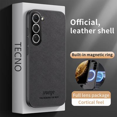 Housse Magnétique de Luxe en Cuir Souple pour Infinix Tecno Spark 40 Pro Plus Spark40Pro+ Étuis de Téléphone Capa