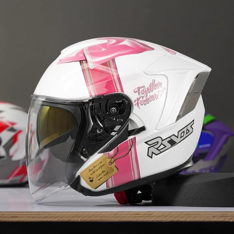 3/4 Open Face Motorcycle Helmet Men Adult Full Coverage DOT ECE Certified Use ABS Material Lightweight Safety Gear