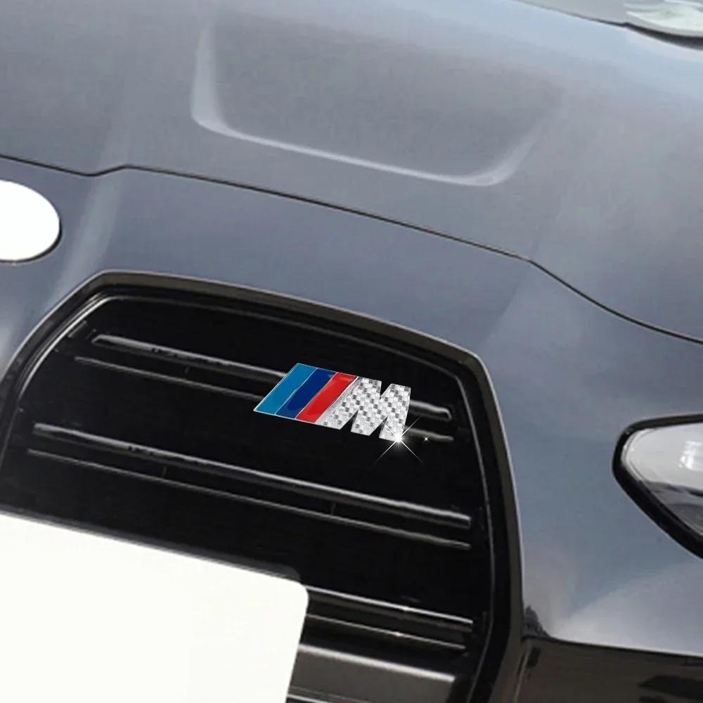 LREFV1 Car Sticker Hot 2025 Hot 3D Metal Auto Front Grille Badge Body Trunk Decor Emblem Car Modification Accessorie For M BMW E90 E92