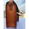 Tasche Echtleder Messenger Schulter Herren Laptop Satchel Handtasche Braun Neu Laptop