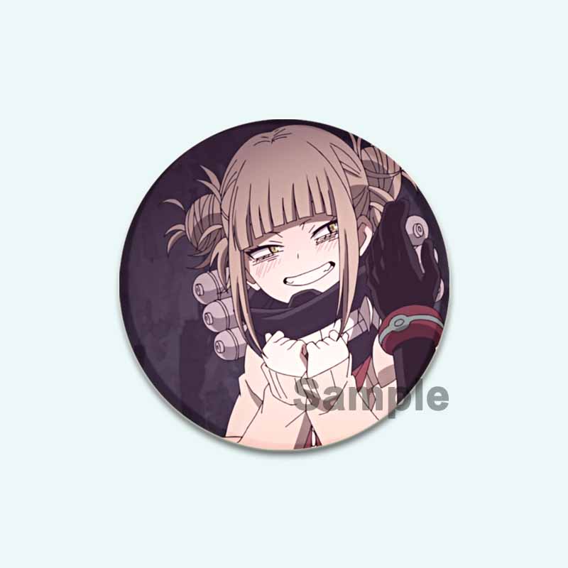 

32/44/58 мм Фанаты Коллекции Аниме Моя геройская академия Броши Мидория Изуку/Бакуго Кацуки/Тодороки Шото Значок на рюкзак Мультяшные значки на лацкан 44mm