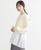 music Sweatshirt set of side slit knit and flare tank for ivory [earth & ecology] 2 women,