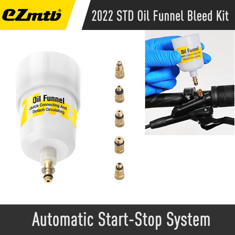 Ezmtb Bicycle Oil Funnel Bleed Kit For Shimano Magura Sram Avid Adapter Road MTB Bike Hydraulic Disc Brake Bleed Repair Tools