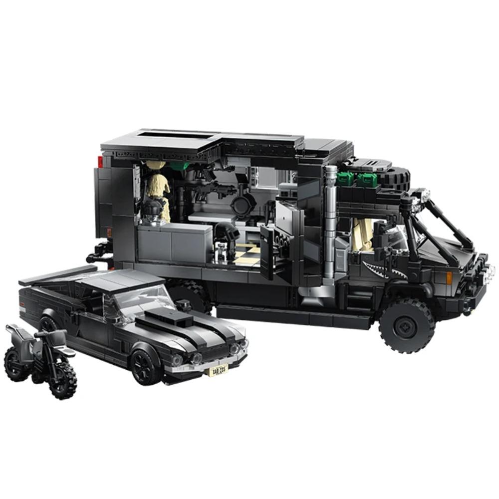 Neues 3-in-1 Wohnmobil-Set Autos Bausteine Modell Freizeitfahrzeug Technische Steine LKW DIY Bau Spielzeug für Jungen Erwachsene Kinder