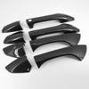 Carbon Fiber Pattern Car Door Handle  Covers Trim for HONDA ACCORD 2007-2012 2008 2009 2010 2011