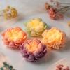 3D Ranunculus Flower Silicone Mould Food Grade Silicone for Handmade Candle Soap Making Chocolate Baking Resin Casting
