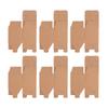 50PCS Brown Kraft Paper Square Wedding Favor Candy Chocolate Gift Party Supply Boxes