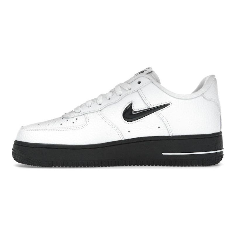 Nike Air Force 1 07 Bianco Nero Jewel Unisex Sneakers HQ3826-100