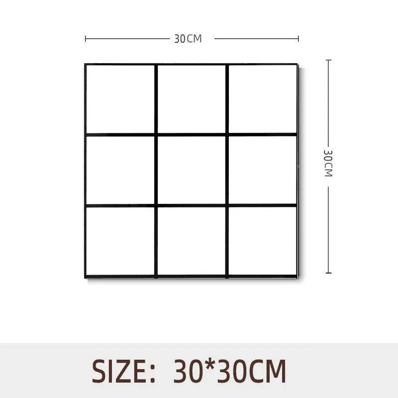 10pcs Waterproof Imitation Marble Wood Tile Floor Stickers 30*30cm Bathroom Home Decoration DIY Self-adhesive Wall Stickers