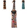 Superbe Robe Longue Maxi Florale Bohème pour Femmes, Idéale pour les Soirées Cocktail et les Événements d'Été