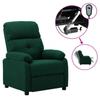 Day and Night - Day and Night Electric Recliner Dark Green Fabric