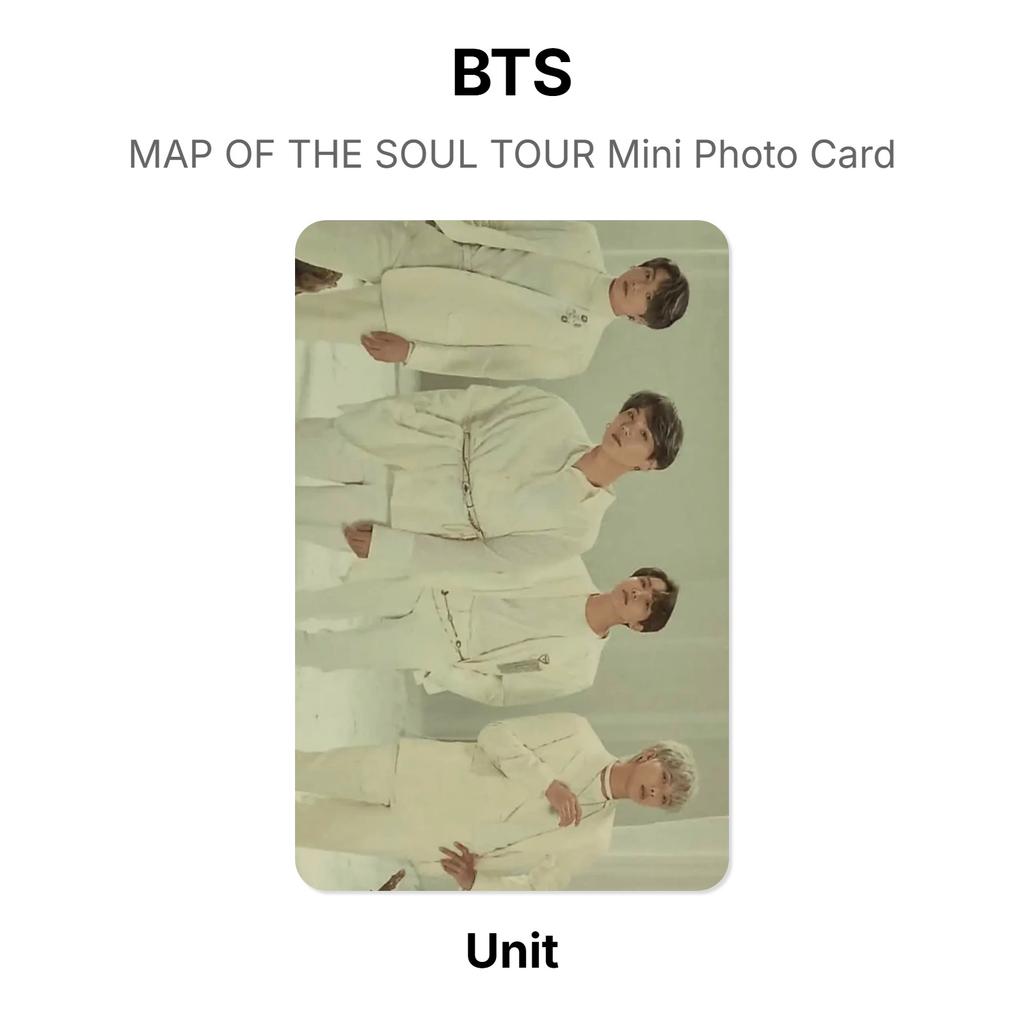 BTS MAP OF THE SOUL TOUR Mini Fotocarta Fotocarta Ufficiale