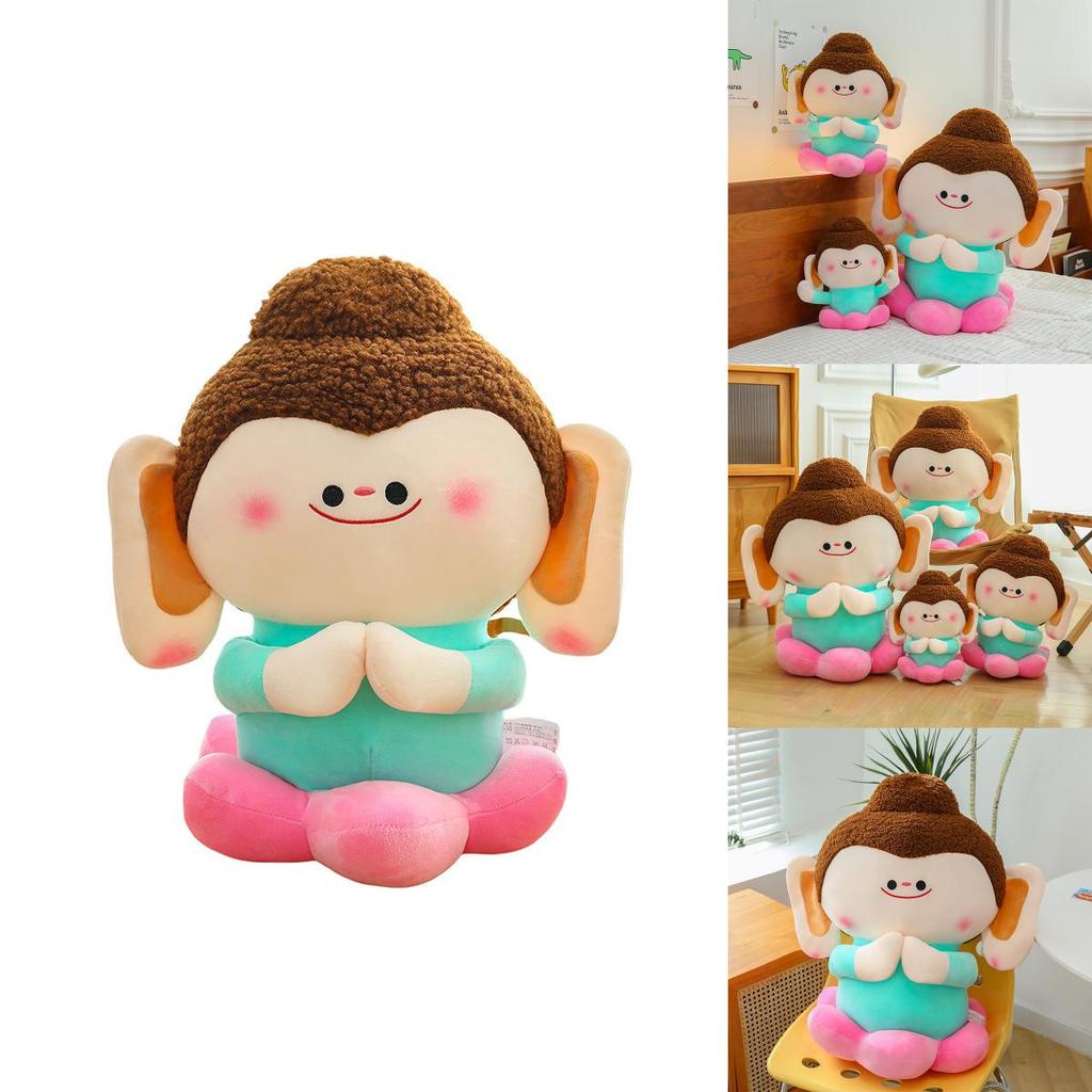 Peluche Loto Grotta Buddha Bambola Morbida Ripiena Per Bambine